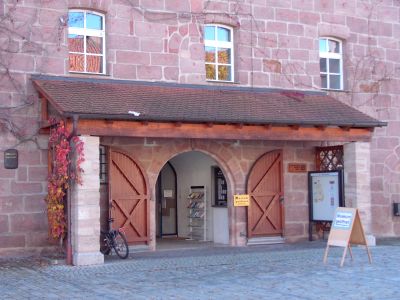 Rathaus Heideck - Eingang